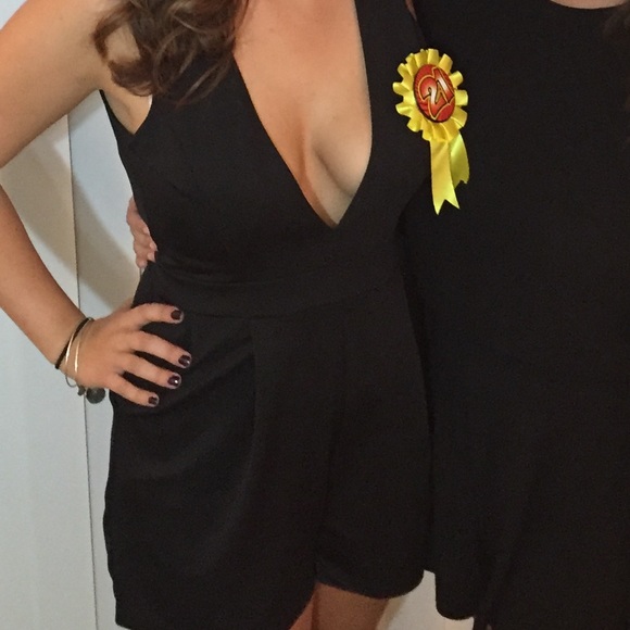 Black Romper - Picture 2 of 4